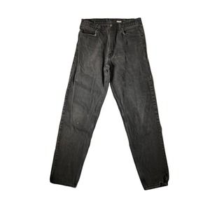 Vintage Levis 550 Jeans‎ Mens 34x34 (32x33) Black Relaxed Fit Tapered Leg